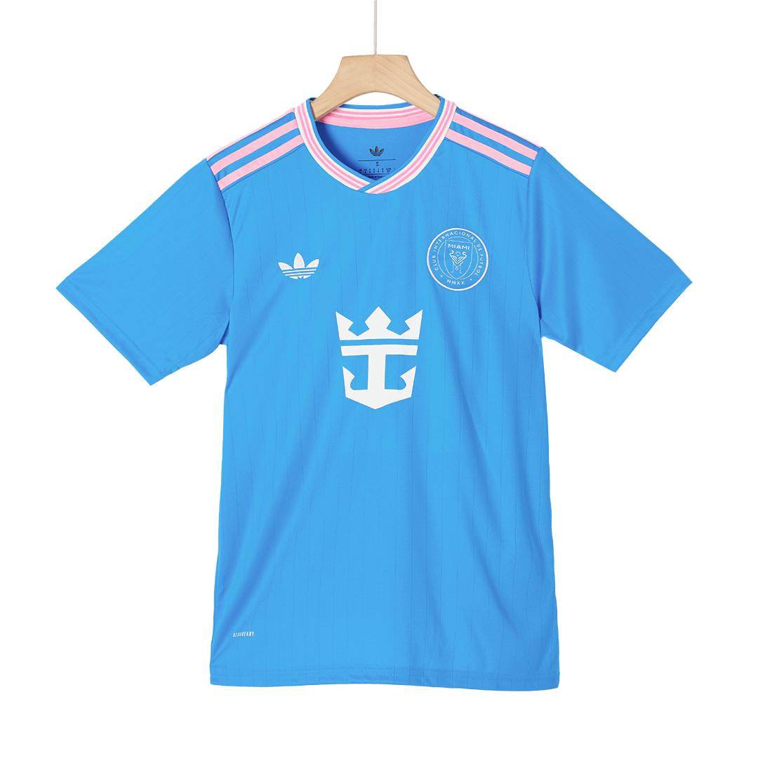 Inter Miami CF Tröja MESSI #10 2025 Tredje Blå-10