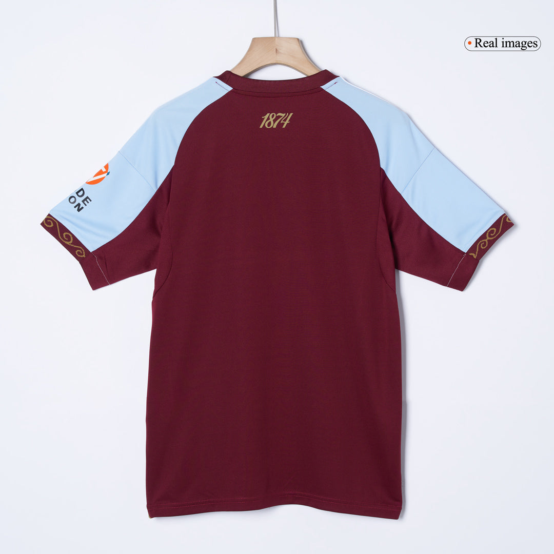 Aston Villa Tröja 2025/26 Hemma Röd