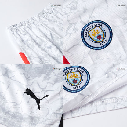 Manchester City Tröja 2025/26 Vit Barn-2