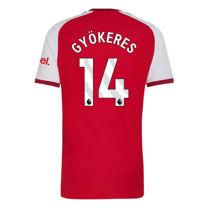 Arsenal Tröja GYÖKERES #14 2026/27 Hemma Autentisk Röd-3