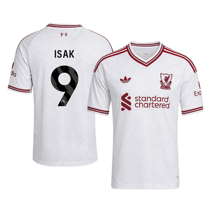 Liverpool Tröja ISAK #9 2026/27 Borta Vit