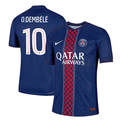 PSG Tröja O.DEMBÉLÉ #10 2025/26 Hemma Mörkblå