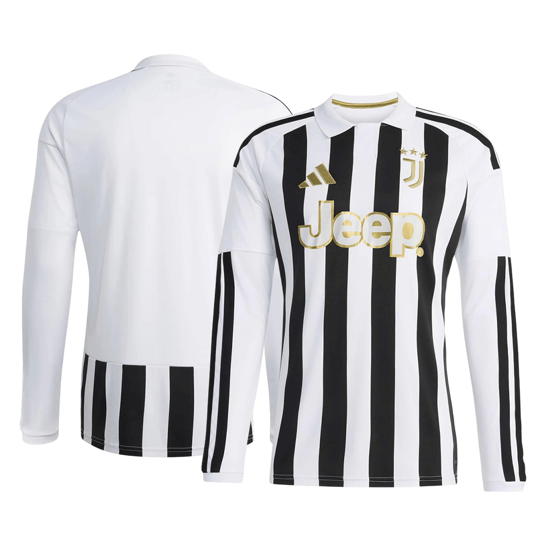 Juventus Tröja 2026/27 Hemma Långärmad Svart & Vitt