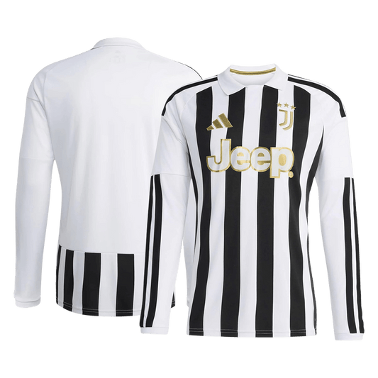 Juventus Tröja 2026/27 Hemma Långärmad Svart & Vitt-1