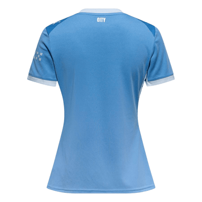 Manchester City Tröja 2026/27 Hemma Blå Dam-3