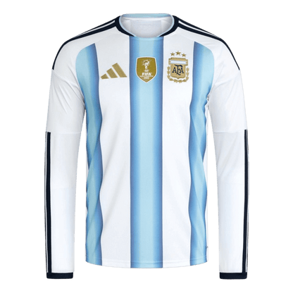 Argentina Tröja 2026 Hemma Långärmad Blå & Vit