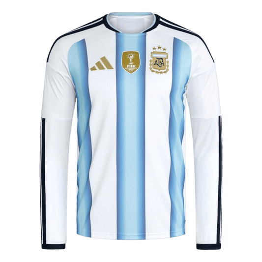 Argentina Tröja 2026 Hemma Långärmad Blå & Vit