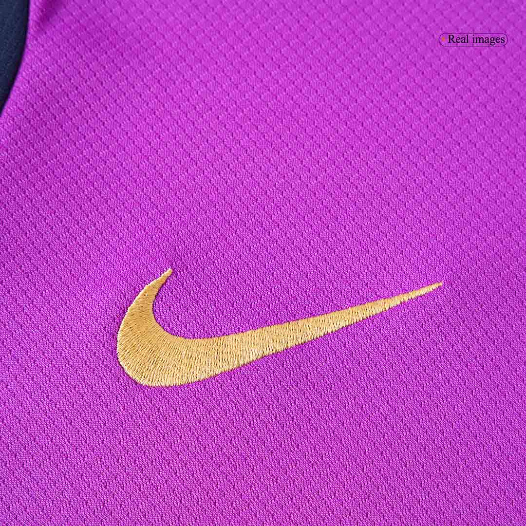 Barcelona Tröja 2025/26 Före match Lila-4