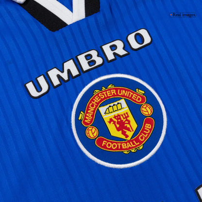 Manchester United Tredjetröja 1996/97 Retro Tröja
 Blå-5