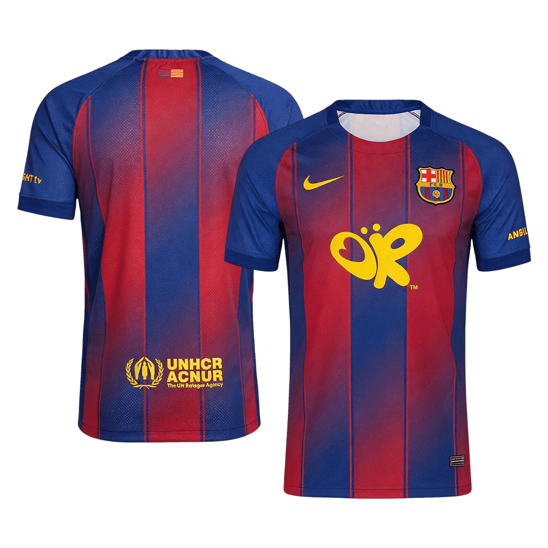 Barcelona Tröja 2025/26 Hemma Röd & Blå-2