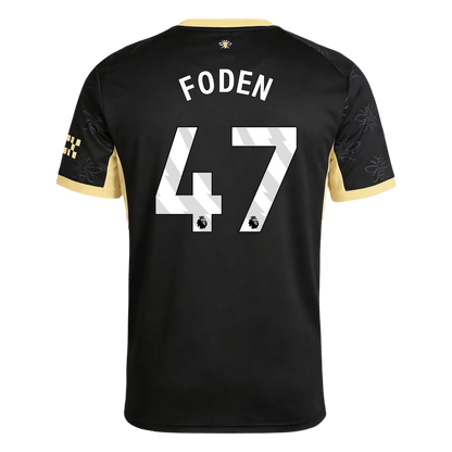 Manchester City Tröja FODEN #47 2026/27 Borta Svart-3