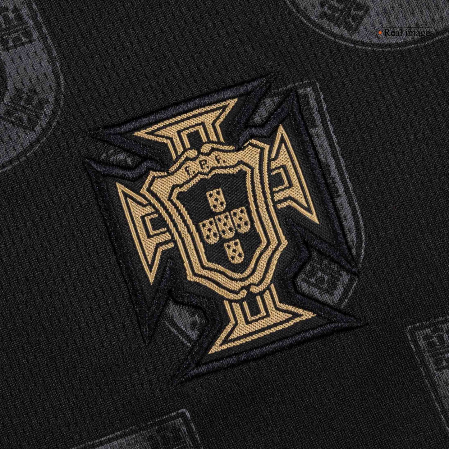 Portugal Tröja 2026 Svart Barn