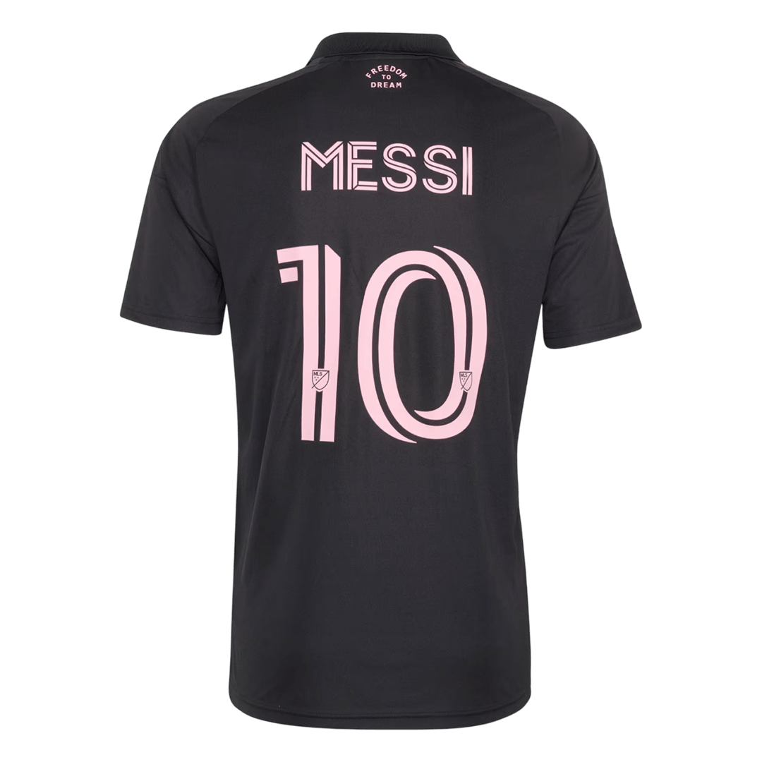 Inter Miami CF Tröja MESSI #10 2026 Borta Svart