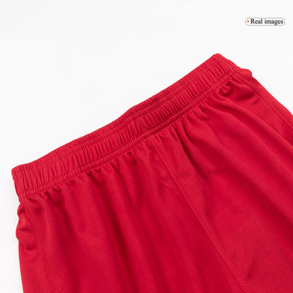 Barcelona Shorts 2025/26 Fourth Away Röd-4
