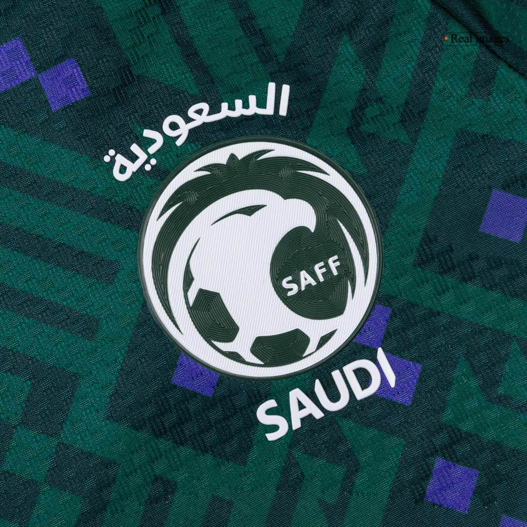 Saudiarabien Tröja 2026 Hemma Autentisk Grön-7