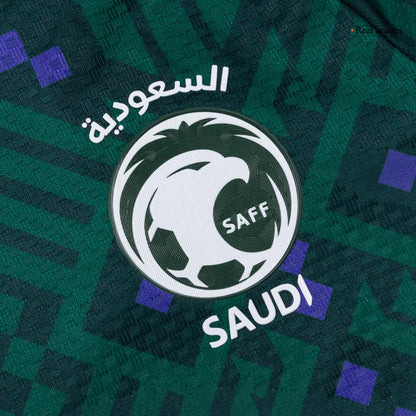 Saudiarabien Tröja 2026 Hemma Autentisk Grön-7