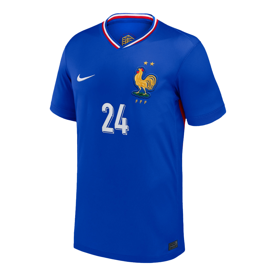 Frankrike Tröja DOUE #24 Euro 2024 Hemma Blå