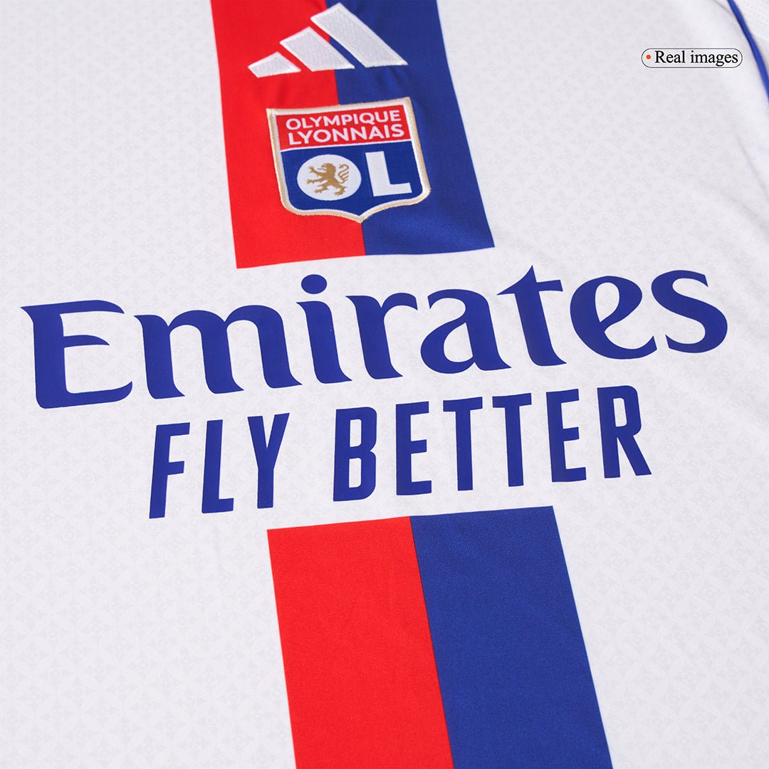 Olympique Lyonnais Tröja 2025/26 Hemma Vit