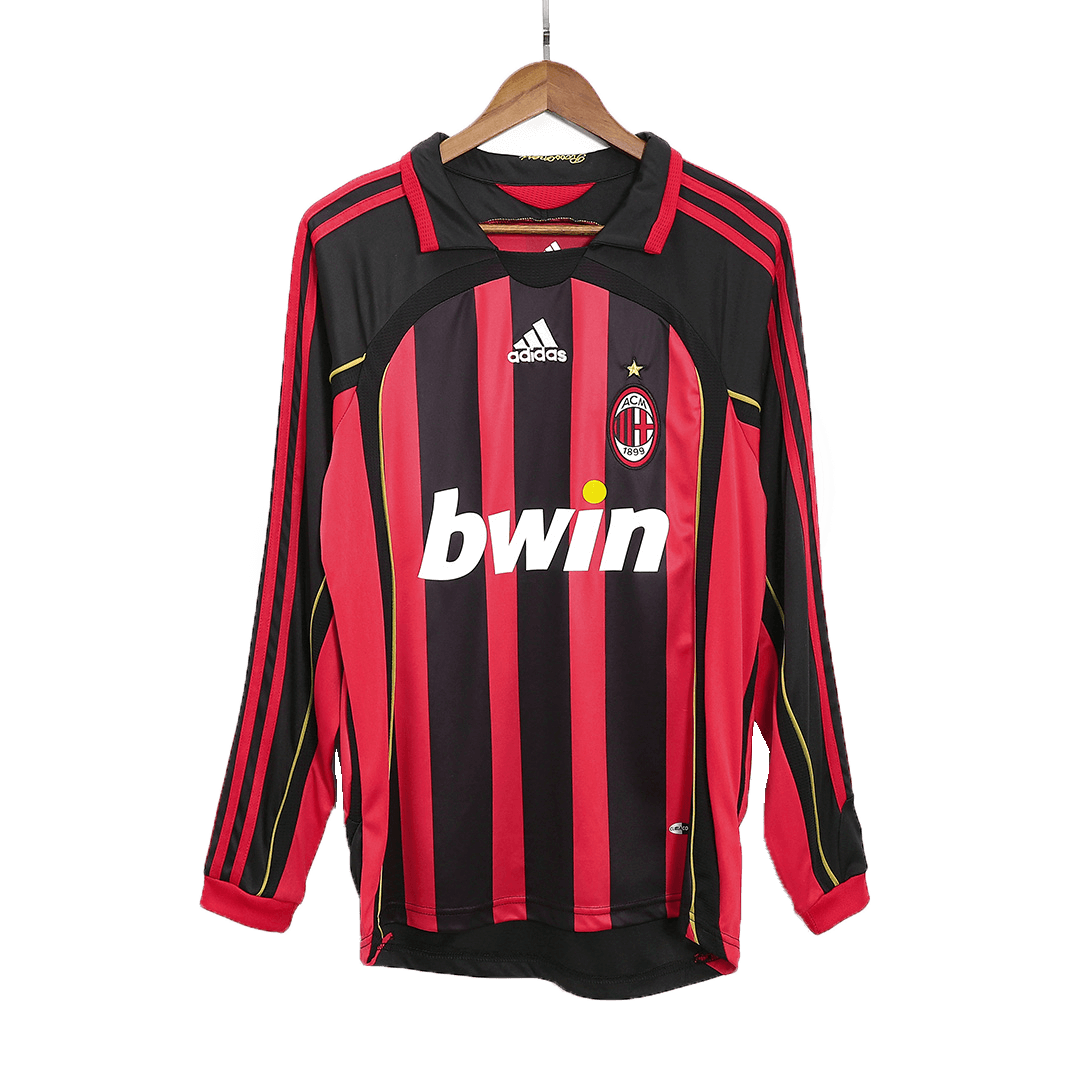 AC Milan Hemmatröja 2006/07 Retro Tröja
 Röd & Svart