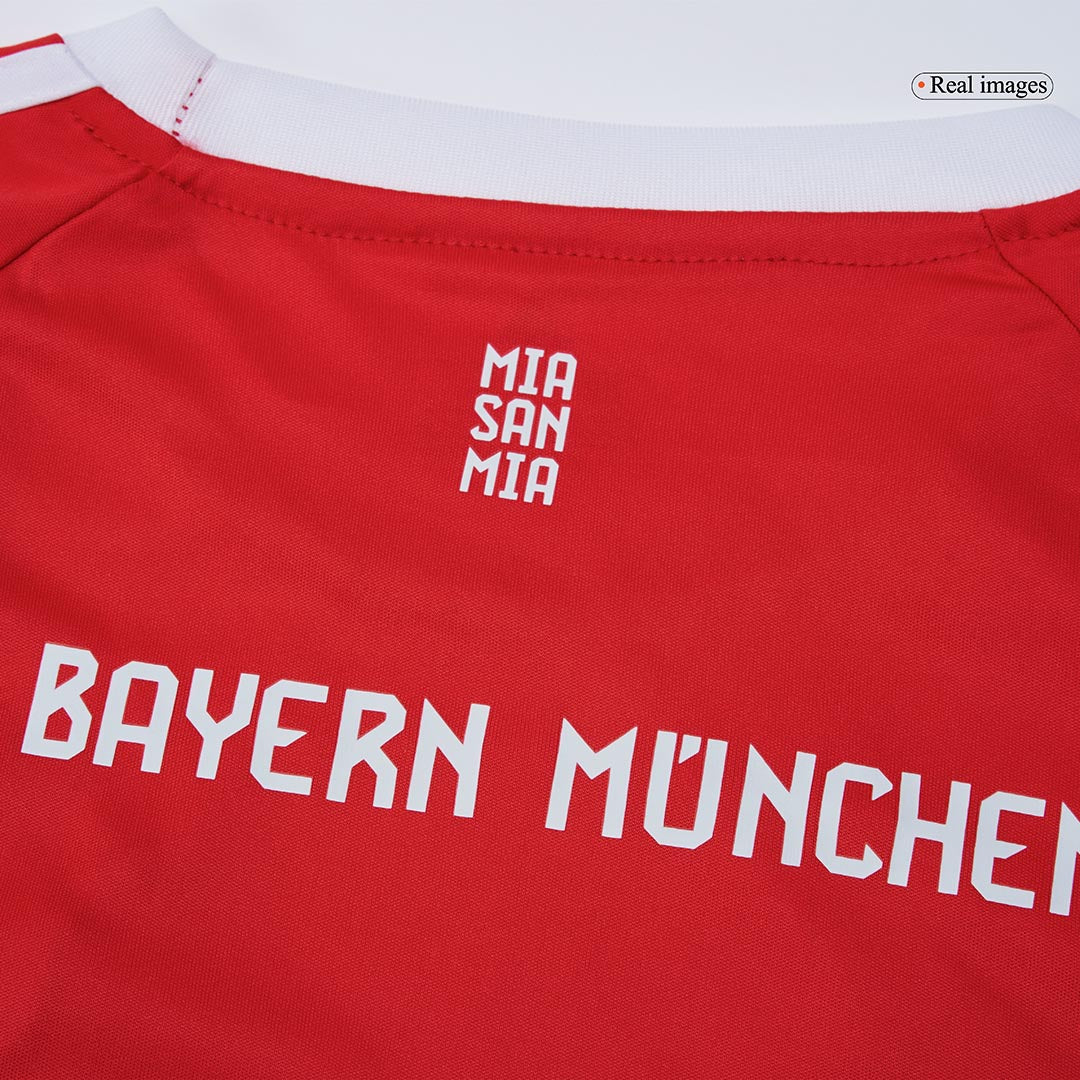Bayern Munich Tröja 2025/26 Hemma Röd Barn