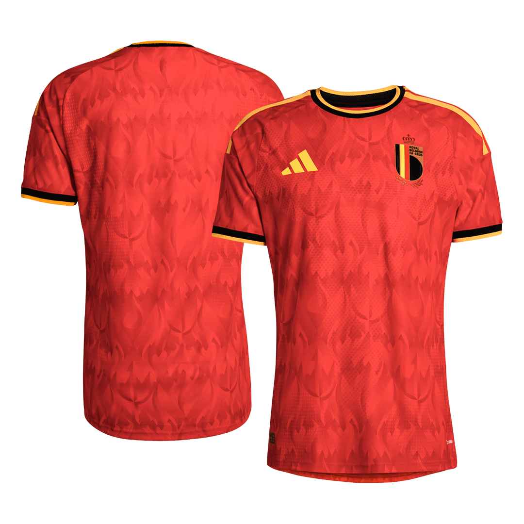 Belgien Tröja 2026 Hemma Autentisk Röd