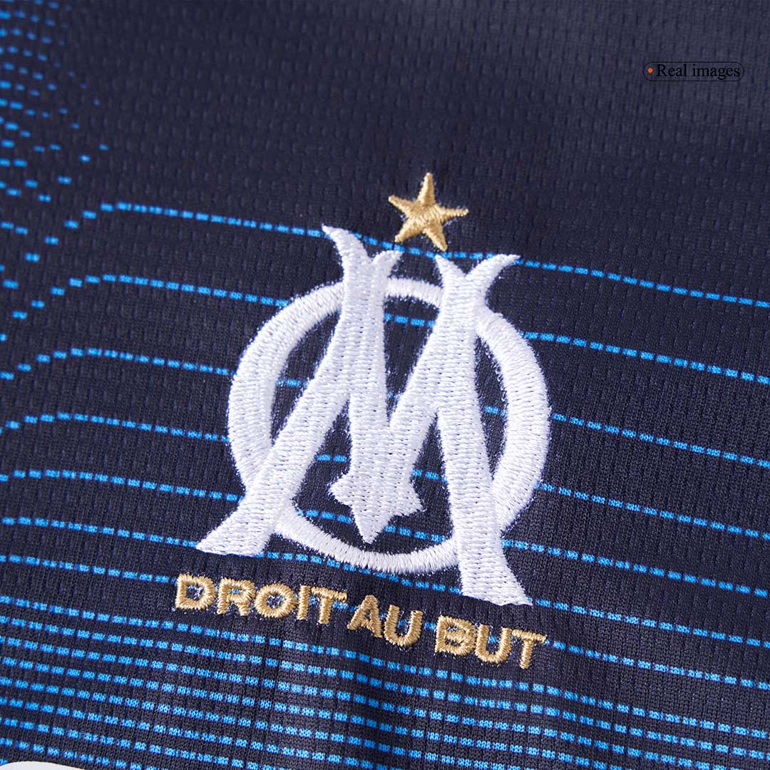 Marseille Tröja 2025/26 Borta Mörkblå Barn