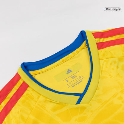 Colombia Tröja 2026 Hemma Långärmad Gul-7
