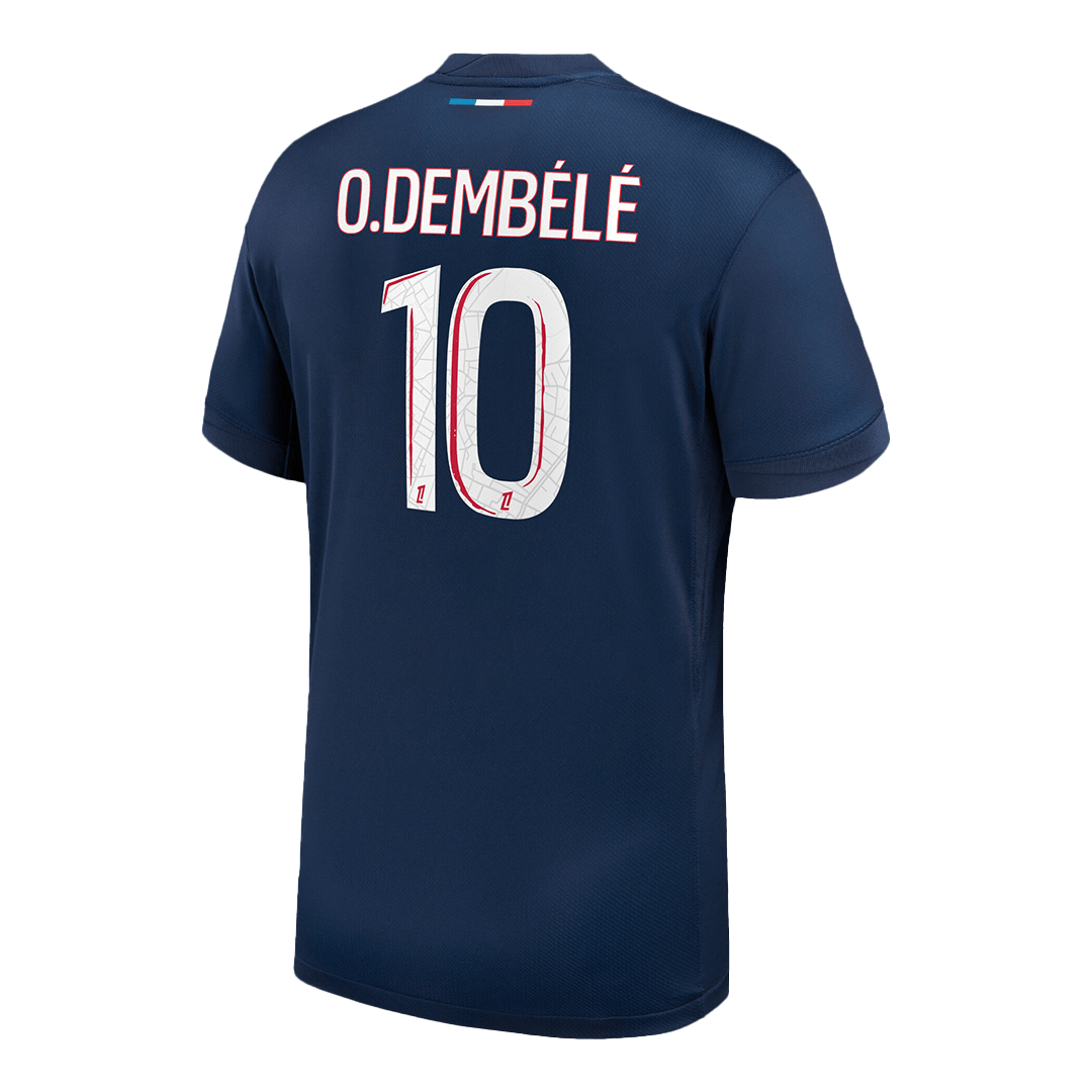 PSG Tröja O.DEMBÉLÉ #10 2024/25 Hemma Mörkblå