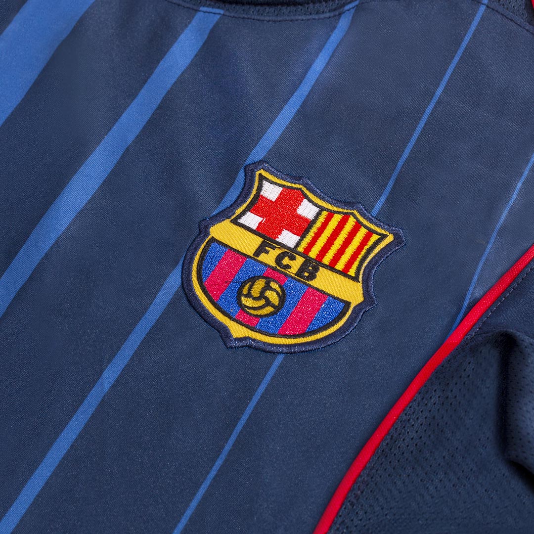 MESSI #30 Barcelona Bortatröja 2004/05 Retro Tröja
 Blå