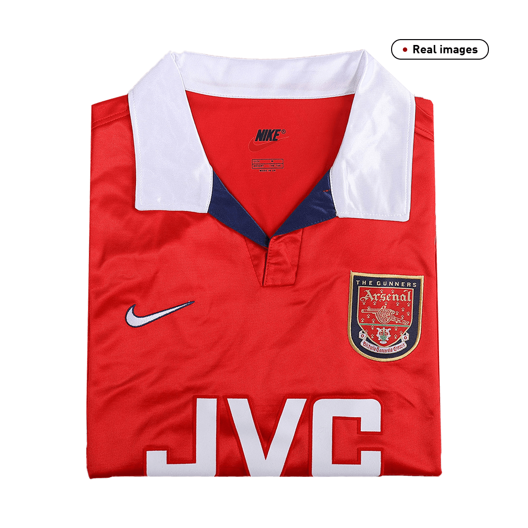 Arsenal Hemmatröja 1998/99 Retro Tröja
 Röd & Vit-3