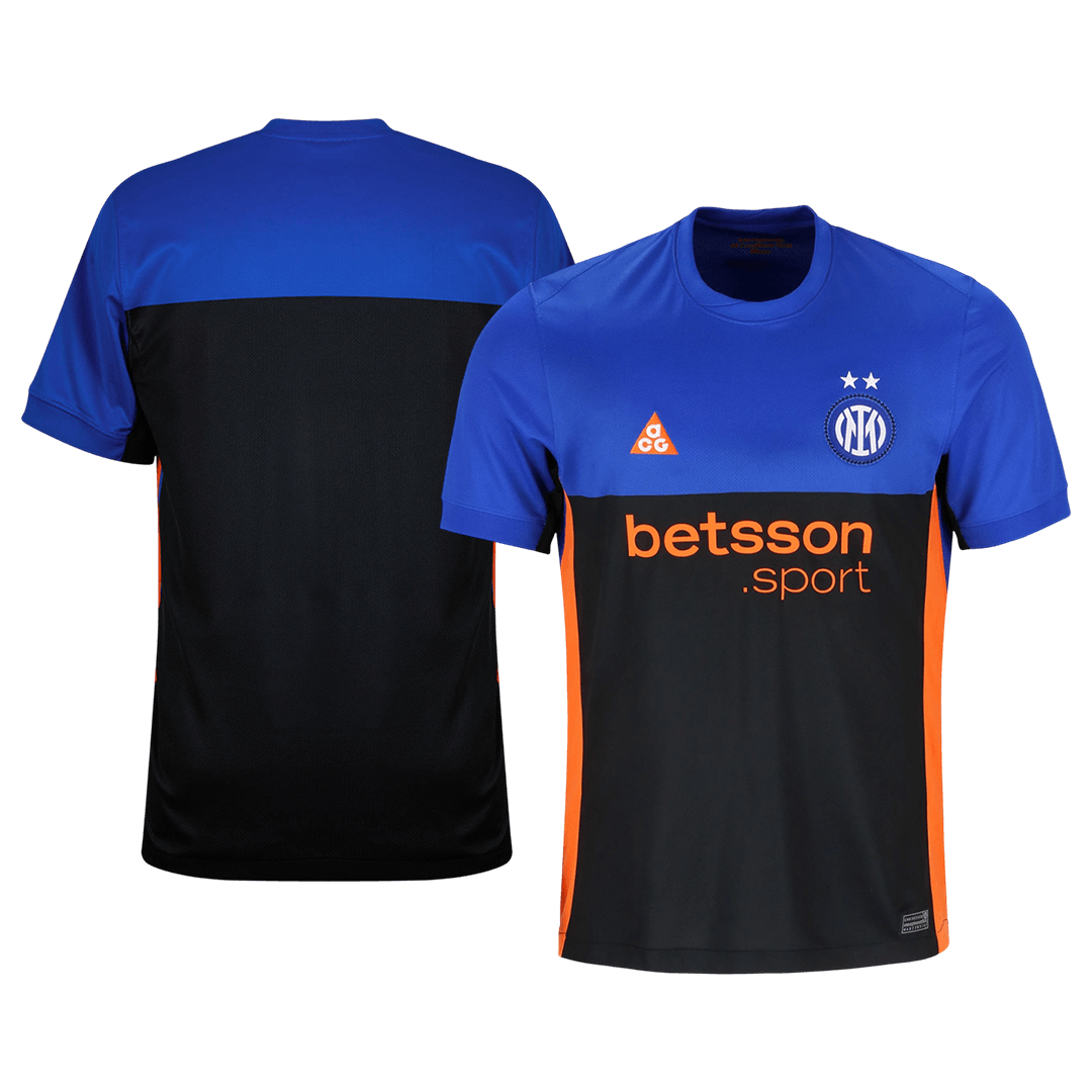 Inter Milan Tröja 2025/26 Fourth Away Black&Blue-8