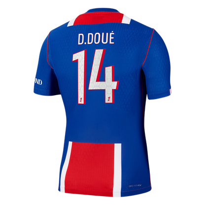 PSG Tröja D. DOUÉ #14 2026/27 Hemma Autentisk Dark Blue-3