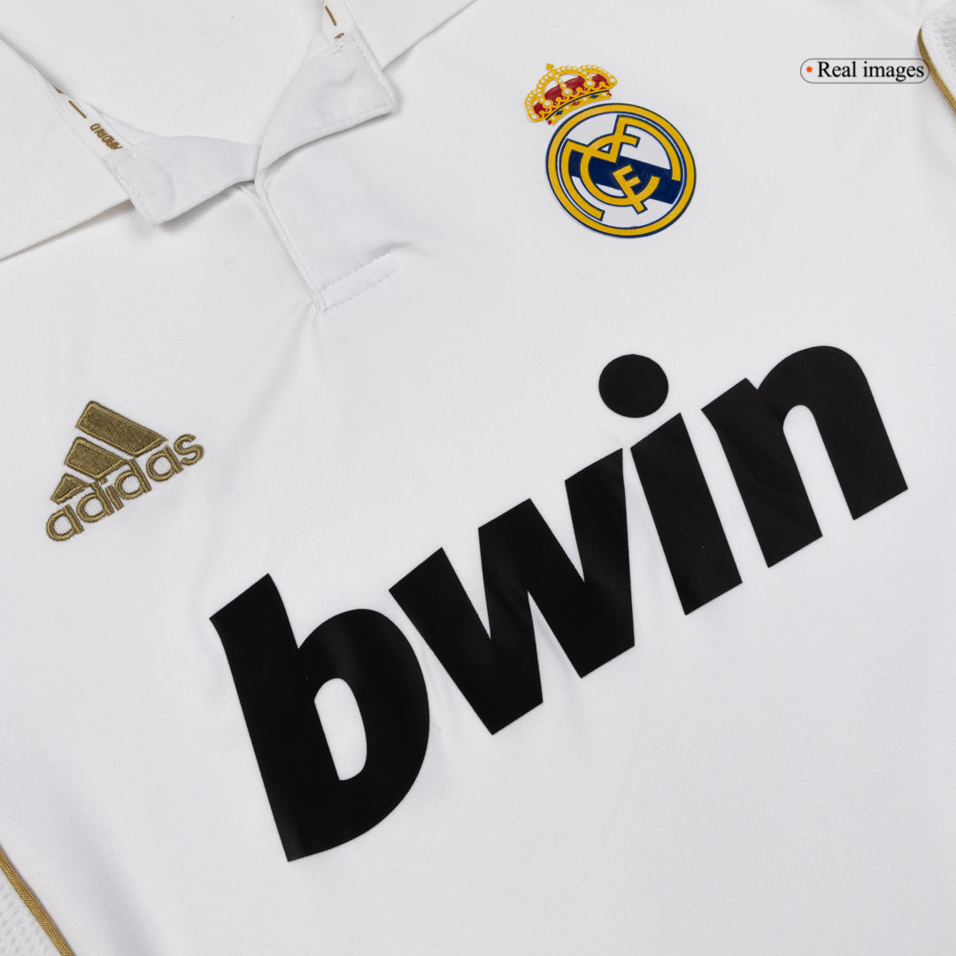 Real Madrid Hemmatröja 2011/12 Retro Tröja
 Vit-5