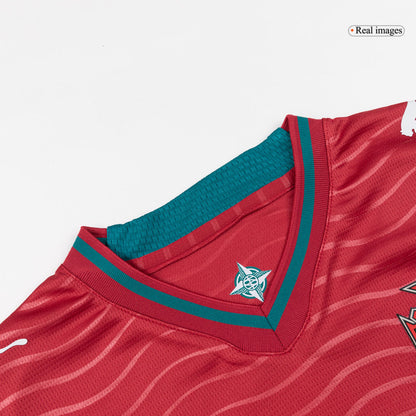 Portugal Tröja 2026 Hemma Röd Barn Premium-10