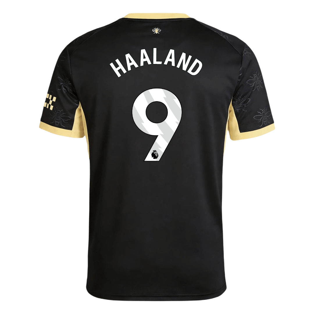 Manchester City Tröja HAALAND #9 2026/27 Borta Svart