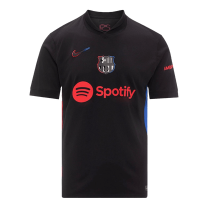 Barcelona Tröja RAPHINHA #11 2024/25 Borta Svart - UCL-12