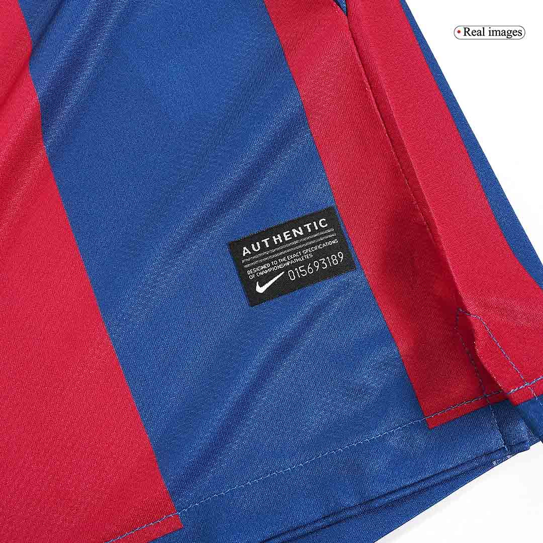 A.INIESTA #8 Barcelona Hemmatröja 2010/11 Retro Tröja
 Röd & Blå-7