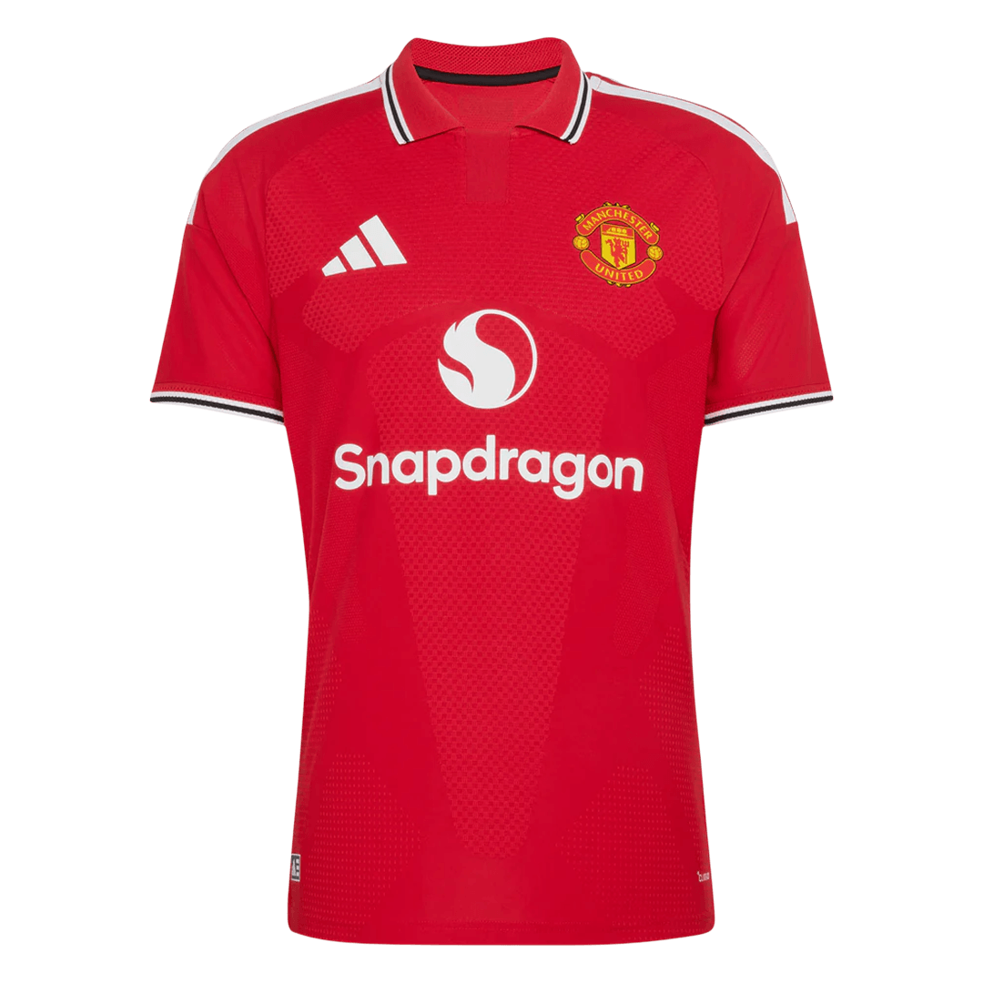 Manchester United Tröja B. FERNANDES #8 2026/27 Hemma Autentisk Röd