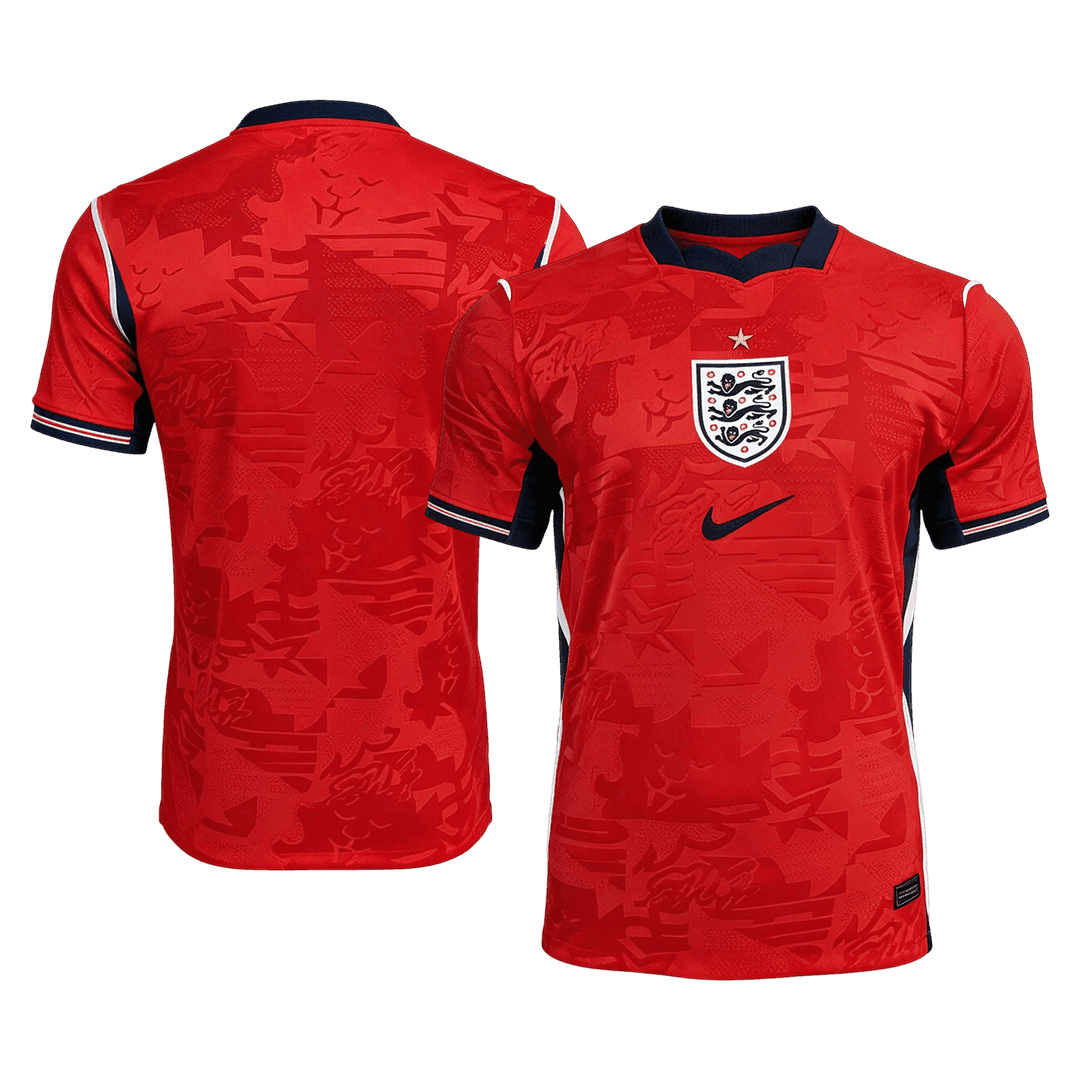 England Tröja 2026 Borta Autentisk Röd