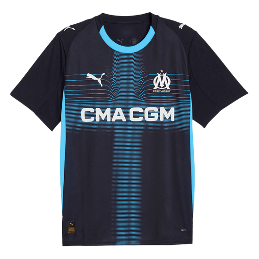 Marseille Tröja 2025/26 Borta Mörkblå