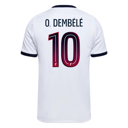 PSG Tröja O. DEMBÉLÉ #10 2026/27 Borta Vit-3
