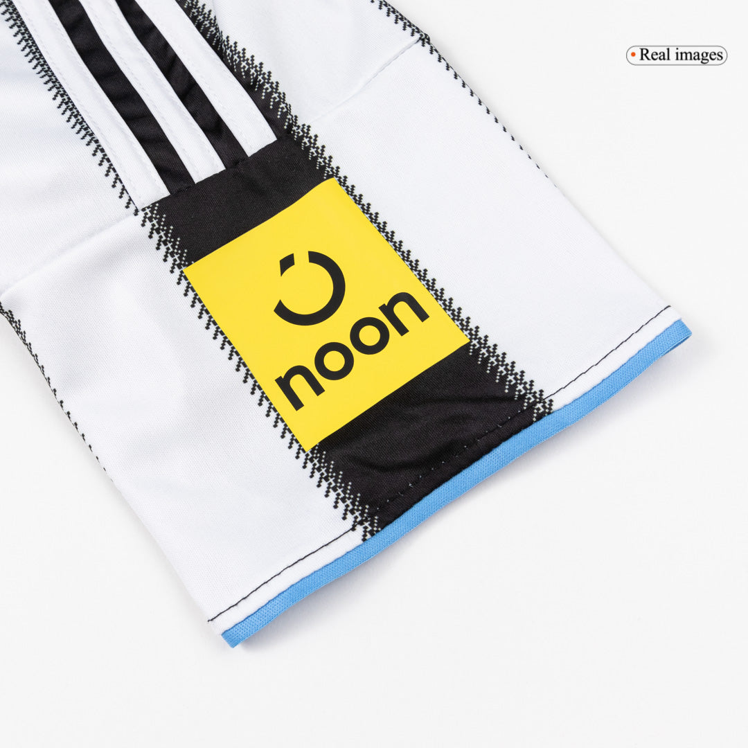 Newcastle United Tröja 2025/26 Hemma Svart & Vitt Barn