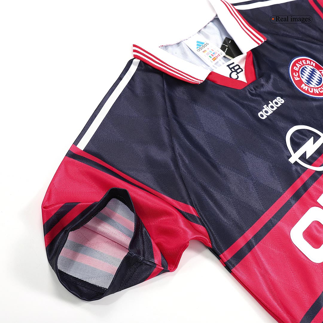 Bayern Munich Hemmatröja 1997/99 Retro Tröja
 Black&Red-4