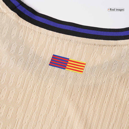 Barcelona Tröja LAMINE YAMAL #10 2025/26 Borta Gul - UCL-3
