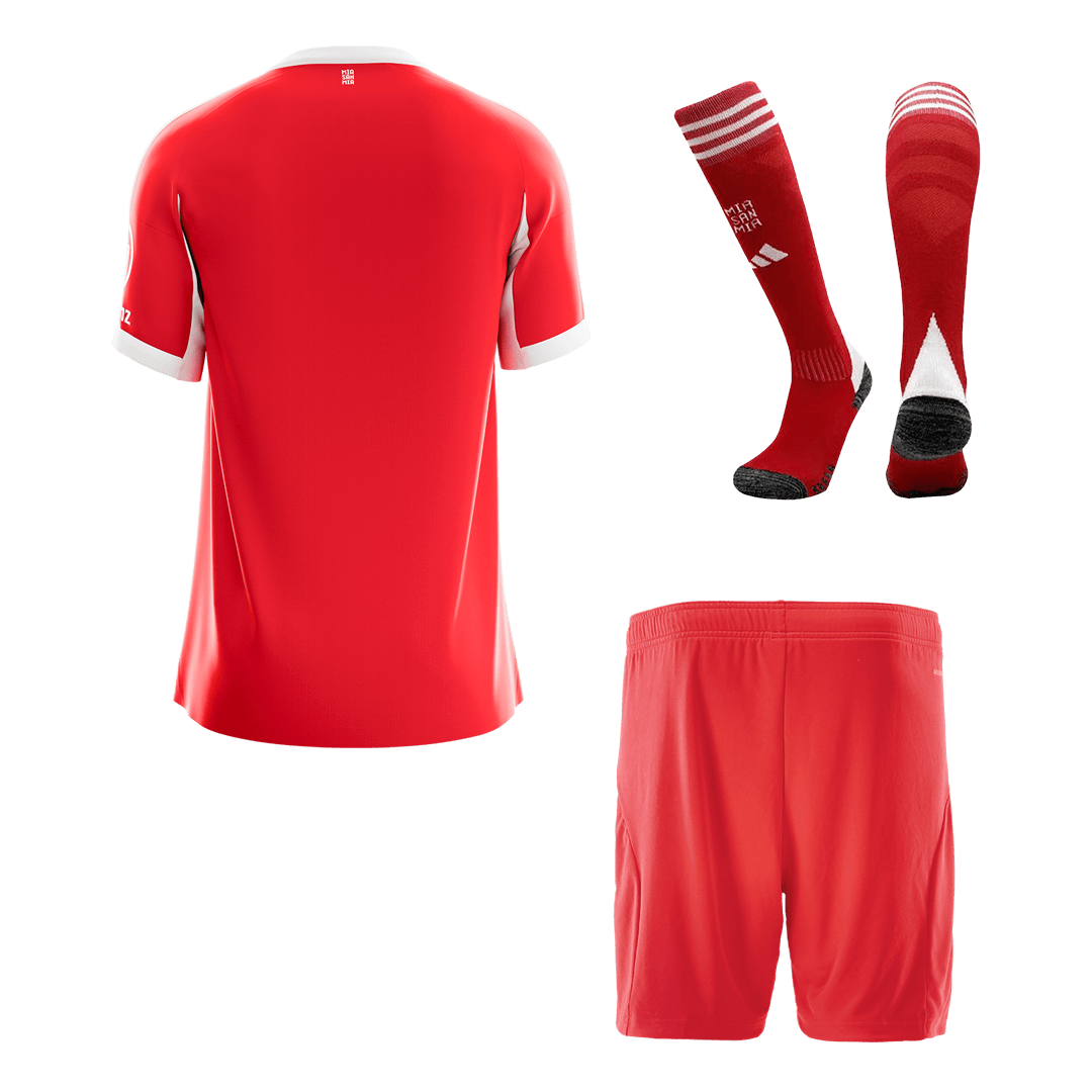Bayern Munich Tröja Hemmaställ 2025/26 Röd-15