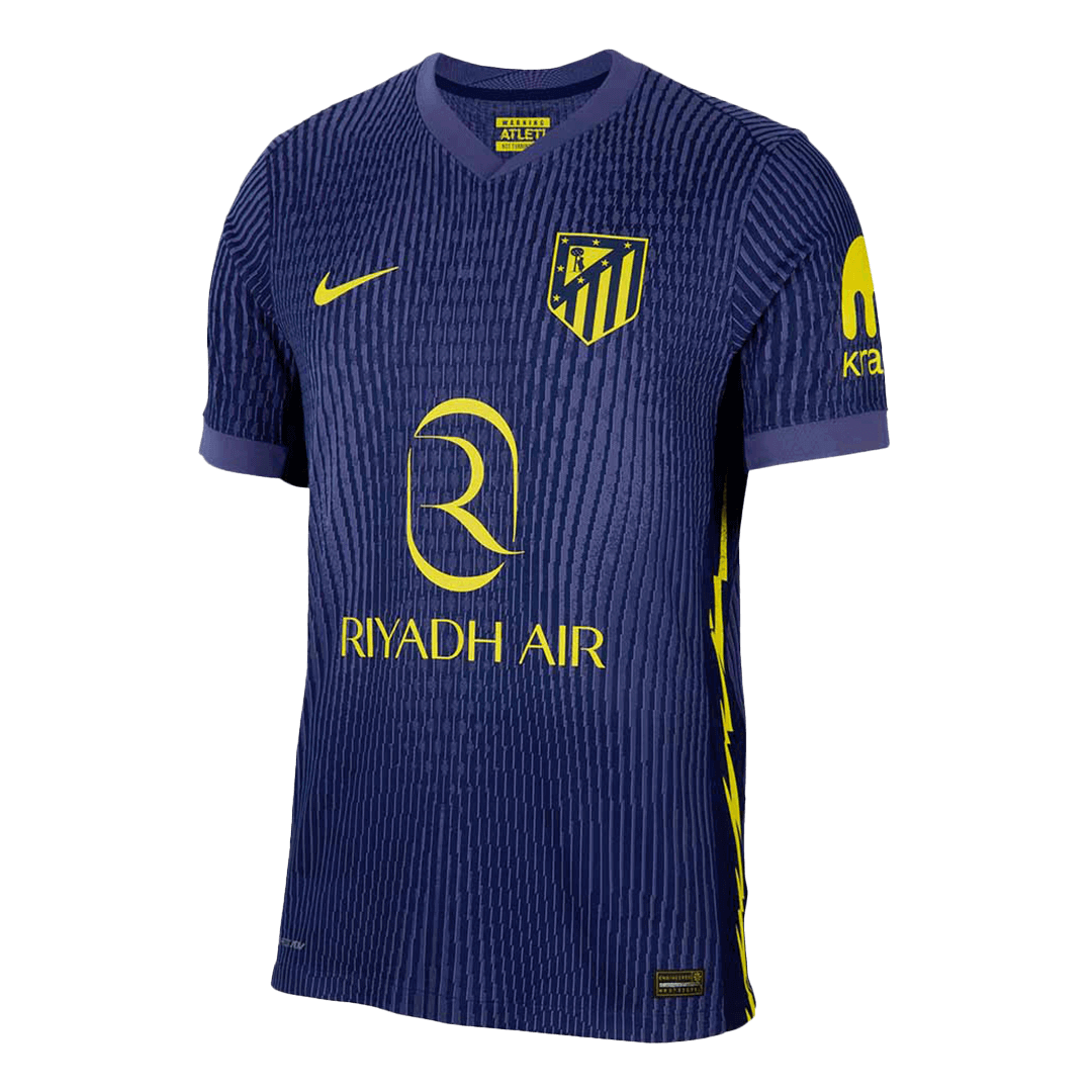 Atletico Madrid Tröja 2025/26 Borta Autentisk Mörkblå