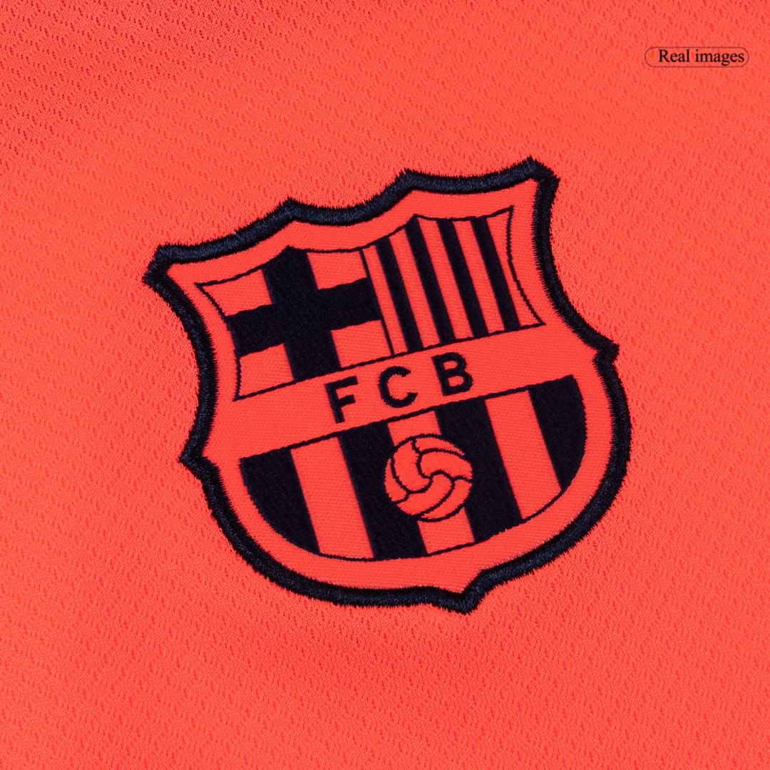 Barcelona Tröja 2025/26 Tredje Orange Dam