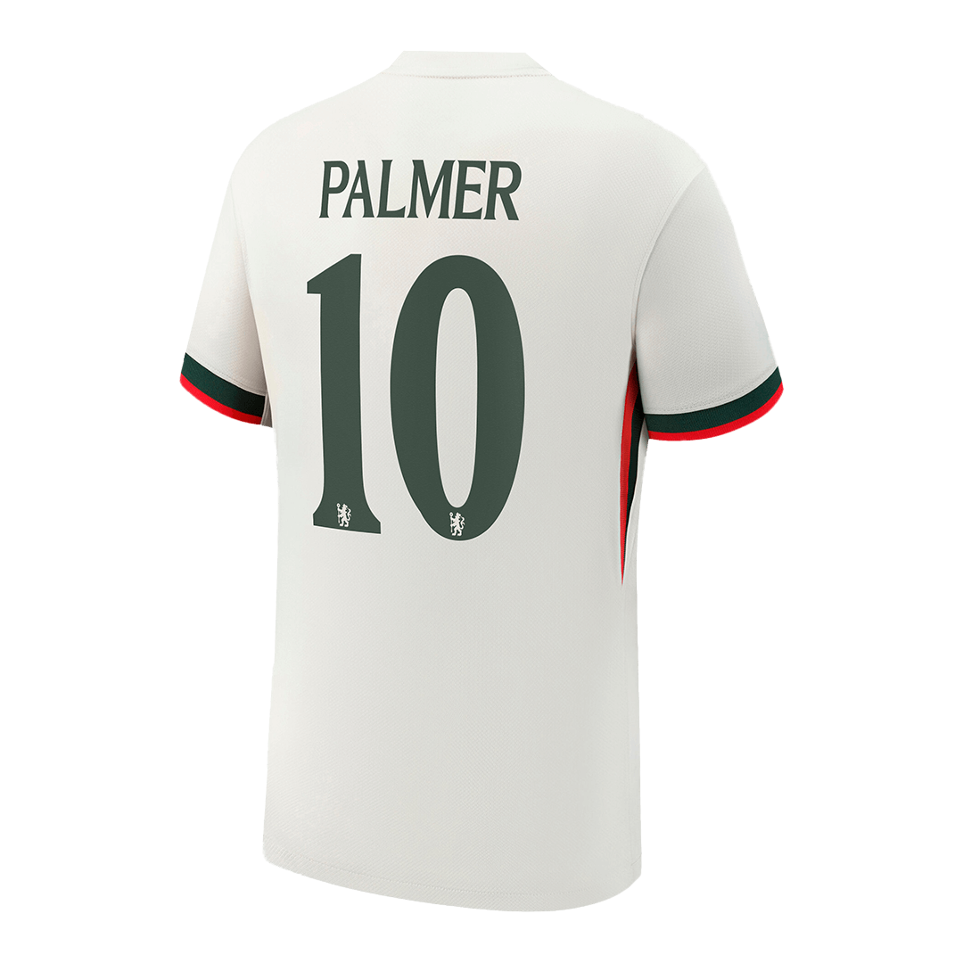 Chelsea Tröja PALMER #10 2025/26 Borta Vit - UCL