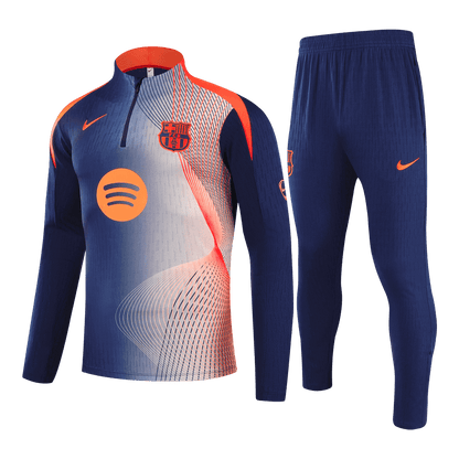 Barcelona Träningsställ 2025/26 Barn Svart och orange