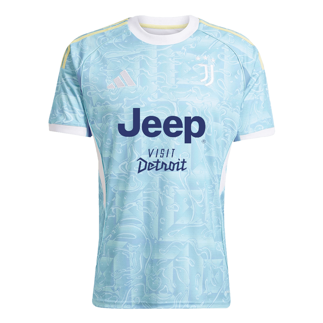 Juventus Tröja KALULU #15 2025/26 Borta Blå-8
